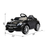 ZUN Licensed Mercedes Benz AMG 6V Kids Ride On Electric Car with Remote Control, Story Education AUX, W2181P155605