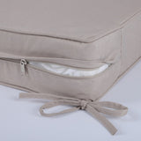 Outdoor Deep Seat Cushions for Patio Furniture, Waterproof Replacement Patio Chair Cushions Set of W419P290490