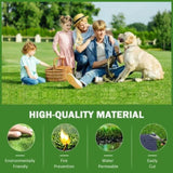 (3Pack)3.3FTx10FT Artificial Grass Realistic Synthetic Thick Fake Faux Grass Rug Astroturf Carpet W2836P230695