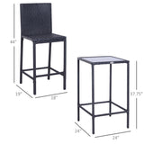 Height bar stool 01989765