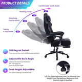 Vanbow.Seat Height Adjustable Swivel Racing Office Computer Ergonomic Video Game Chair W152166555
