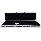 135*35*12cm Aluminum New Framed Locking Gun Pistol HandGun Lock Box Hard Storage Carry Case Black 55542450