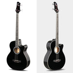 ZUN GMB101 4 string Electric Acoustic Bass Guitar w/ 4-Band Equalizer 17236582