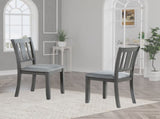 Wooden Dining Chairs Set of 4, Kitchen Chair with Padded Seat, Upholstered Side Chair for Dining 36989505