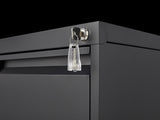 4 Drawer Vertical File Cabinet with Lock,Filing Cabinet, Metal Filing Cabinet for Home Office W1247P173378