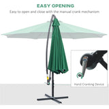 ZUN Outdoor beach umbrella/Sun Umbrella （Prohibited by WalMart） 78936876