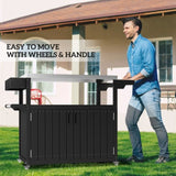 Camping CartGrill CartOutdoor Bar Cart 88070606