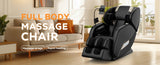 ZUN 2024 Massage Chair Recliner with Zero Gravity with Full Body Air Pressure W1875P212579