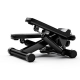 ZUN Mini Fitness Stepper, Hydraulic Fitness Stepper with Resistance Bands and Display, Silent Design, 93159575