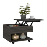 Luanda Lift Top Coffee Table, Casters, One Shelf -Espresso B07091882