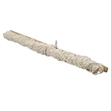 ZUN Wood Pole Cotton Rope Hammock Bed with Rope White 32498884