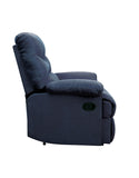 Blue Recliner with Pillow Top Arm B062P215433