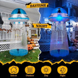 8.8 FT Halloween Inflatable UFO Yard Decoration, Fun Tall Blow up Yard Decor with Built-in LED 25177587