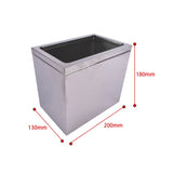 2L Stainless Steel Sauce Pump Dispenser Squeeze Condiment Dispensing Container Condiment Pump 06135786