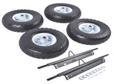 All Terrain Solid Never Flat Tires Wheel Kit for Honda Generator EU3000is 06423-ZS9-020AH 28140204