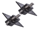 2Pcs Blade Drive Spindle Assembly 704177 Replacement for Swisher ZT-2250 Zero Turn Mowers 79246640