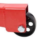 1500 LBS Folding Engine Hoist Cherry Picker Shop Crane Hoist Lift, Heavy Duty Steel with 4 Iron W465P156682