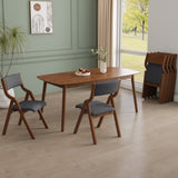 Upholstered folding Dining chair, space saving, easy to carry, Dining Room, No assembly W2336P254028