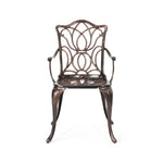 ZUN Tucson Dining Chair, Black Copper 50737.00MP2