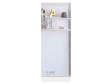 Shoe rack 67" H, five internal Storage Shelves, a mirror, a door, approximate capacity 10 pairs B097132939