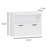 Book Organizer, toy Storage Cabinet Organizer, White 10467721