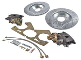 Rear Disc Brake Kit w/ E-Brake Fit for GM 10 & 12 Bolt Bolt-On Buick Skylark Chevy Chevelle 23968803
