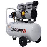 1.5HP Silent Oil-Free Air Compressor 8 Gallon, Oil-Free, Electric Shop Air Compressor W46564405