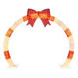 10.4ft LED Christmas Arch - Red Bow, for Garden/Porch/Commercial Spaces 20049887