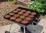 17.5 Inch Charcoal Grill with Wheels and Adjustable Dampers 61478254