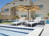 Aluminium Cast lounge chair 1pcs white W640P292968