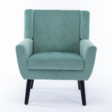 Modern Soft Velvet Material Ergonomics Accent Chair Living Room Chair Bedroom Chair Home Chair With W676P313960