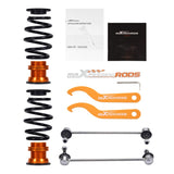 ZUN 24-Way Damper Coilovers Suspension Lowering Kit For Honda Civic FB/FG 2012-2015 Shock Absorber 76168476