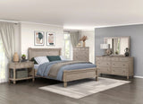 Gray Oak Finish Classic Transitional Bedroom Furniture 1pc Dresser of 8 Drawers Wooden Furniture B011P210428