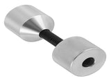 2x Flange Two Hole Pin-Stainless Steel- 1-5/8'' Diameter 304 1/2''-1-1/2'' 24916174