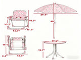 Outdoor Table with Foldable Chairs 51994938
