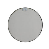 ZUN 24" Large Round Black Circular Mirror W99973170