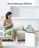 ZUN Home Air Purifier for Large Room True HEPA Air Filter Cleaner with Sleep Mode 5 Timer 3 Speed 44085154