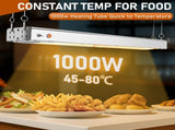 HT-36H US Standard 110V 1000W Food Warmer Silver Stainless Steel Dual-Mode 22342841