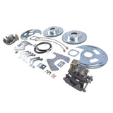 Rear Disc Brake Conversion Kit with Brake Cables Std Rotors Fit for GM A F-Body 1964-1977 60775748