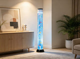 4ft Sensory Bubble Fish Tube Lamp, Aquarium Night Light with 16 Colors & Remote for Bedroom & Living 93808731