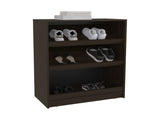 Shoe Rack, 3 Shelves, Dark Walnut B097P350295