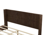 Solid Wood Platform Bed Frame with Headboard, No Box Spring Needed, Floor-standing bed, Easy 84080248