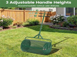 24" Lawn Topdressing Spreader with 0.75"0.5" Mesh, Compost Spreader for Soil Sand Fertilizer Green 06934196