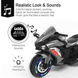 12V children's motorcycle, 3-4 years old electric motorcycle, gery
Children's motorcycles make full W3380P310013
