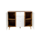 Sideboard Buffet Cabinet with 3 Drawers & 2 Doors,47.24"Buffet Cabinet with Adjustable Shelves W2282P220585
