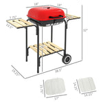 ZUN Portable Charcoal Grill /BBQ Grill （Prohibited by WalMart） 71411362