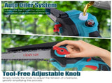 2-in-1 Cordless Pole Saw & Handheld Chainsaw, 4.72in Max Cutting Diameter with Brushless Motor, 24775175