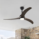 (Same SKU W1592P176977 ) 52" Ceiling Fan, Indoor Outdoor Ceiling Fan With Light with Remote Control, W1592P268338