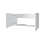 White Kitchen Wall Cabinet with 2 Doors B062P303930