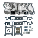 Intake Manifold Installation Kit Aluminum Dual Plane Fits for Chevy Small Block 262-400 1955-1986 98445136